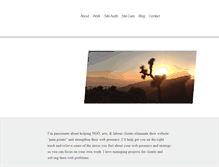 Tablet Screenshot of darrenpuscas.com